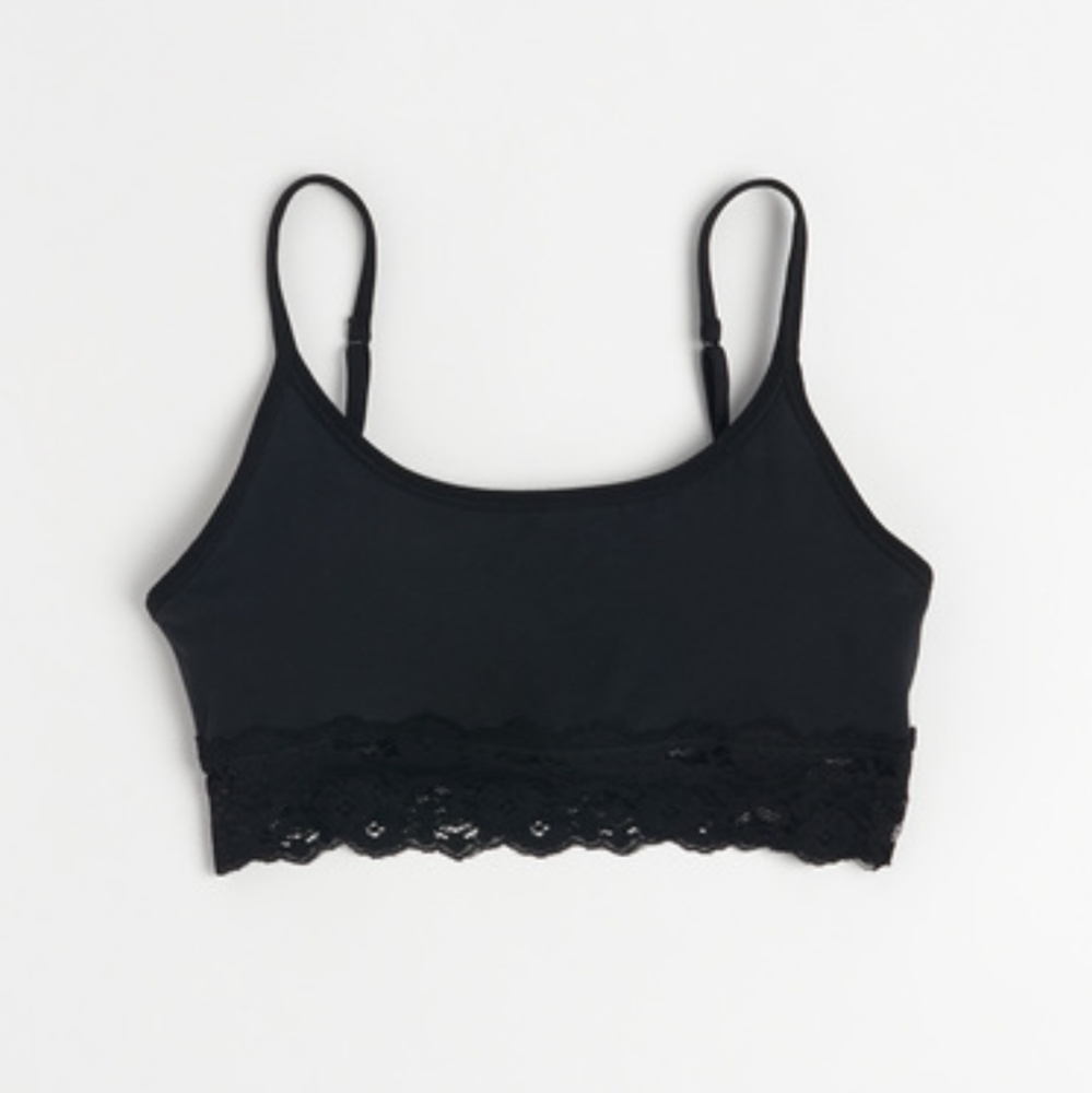 Medium Black Bralette